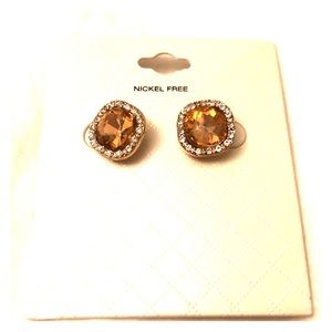 Rose colored costume jewelry